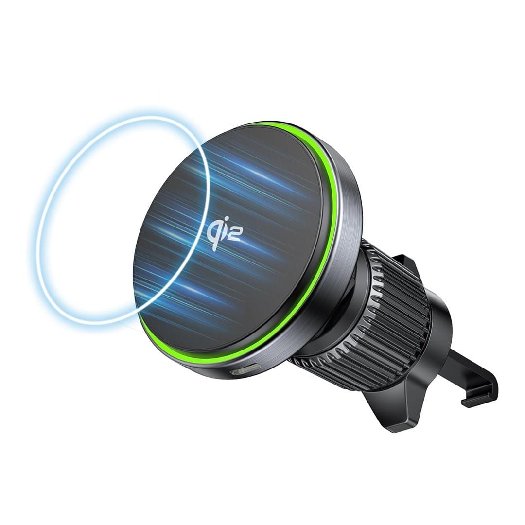Unitek Qi2 15W Magnetic Wireless Car Charger Black P1404ABK01
