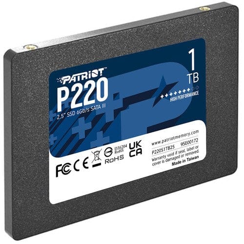 Patriot Memory P220 2.5-inch 1TB Serial ATA III Internal SSD P220S1TB25