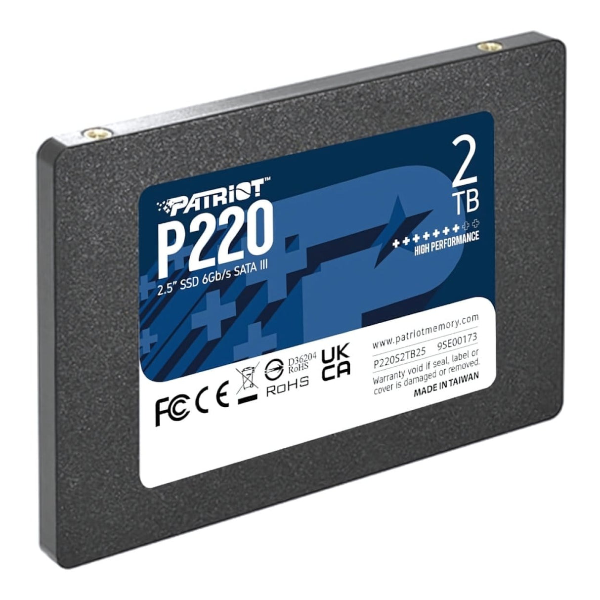 Patriot P220 2.5-inch 2TB Serial ATA III Internal SSD P220S2TB25