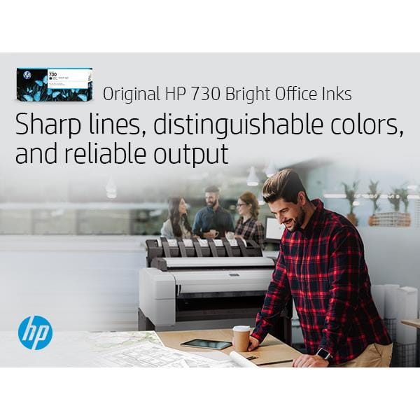 HP 730 DesignJet Magenta Standard Yield Ink Cartridge Original P2V63A Single-pack