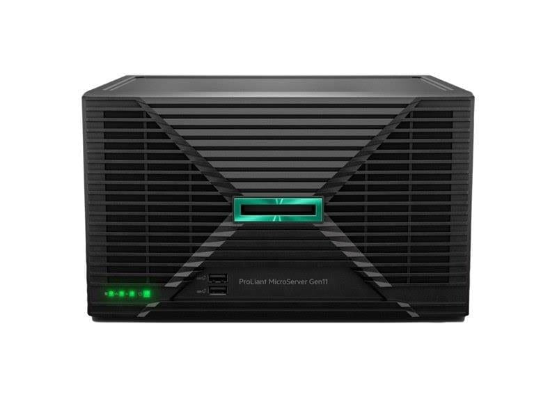 HPE ProLiant MicroServer Gen11 - Intel Xeon E-2434 16GB RAM 1TB HDD 180W External PS Server P68821-421