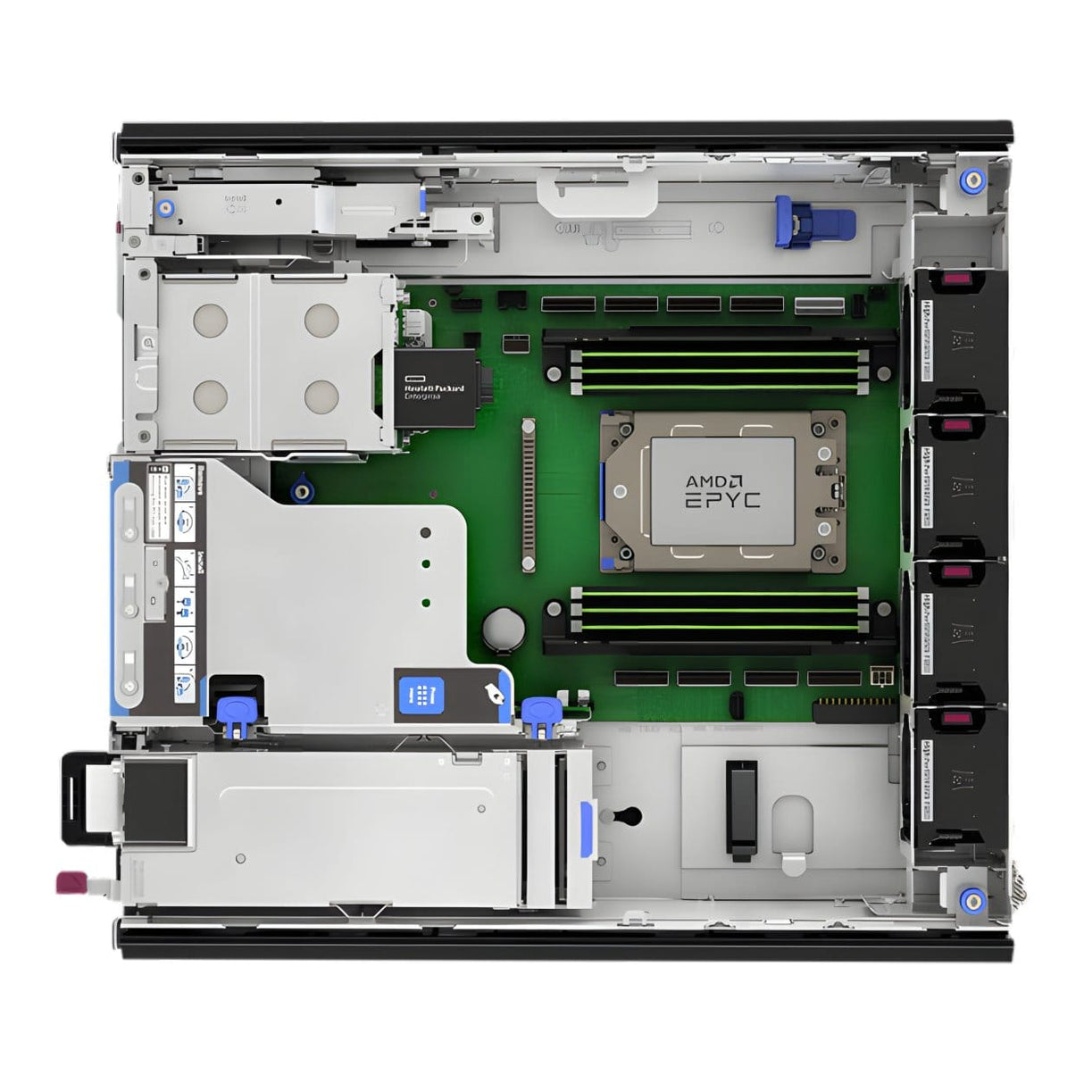 HPE ProLiant DL145 Gen11 Rack Server - AMD EPYC 8024P 32GB RAM 2x1000W P79814-425