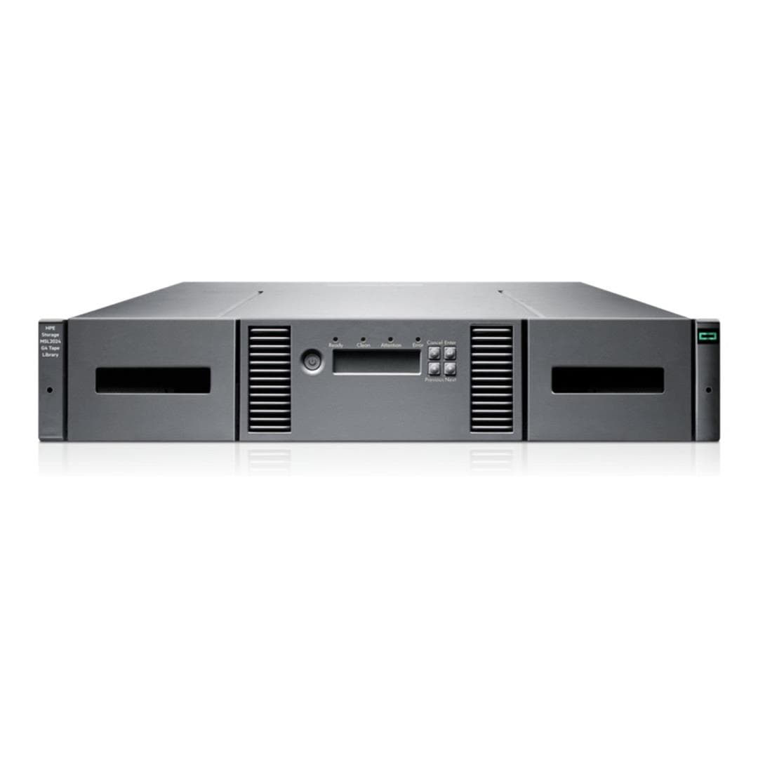 HPE MSL2024 1x MSL LTO-9 SAS Drive Tape Library P84149-B25