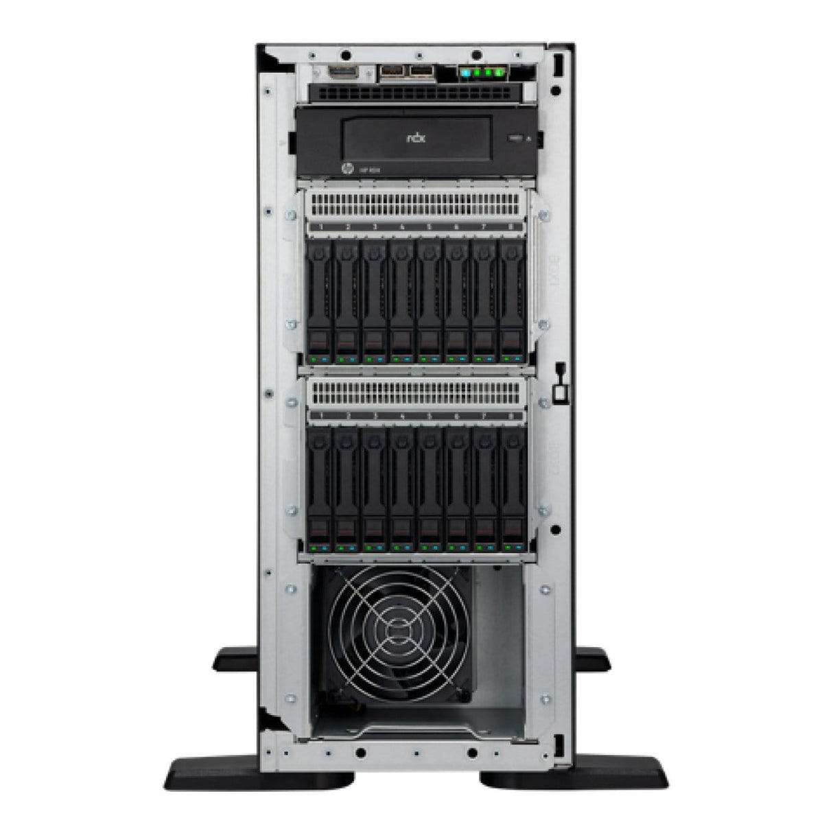HPE ProLiant ML110 Gen11 Tower Server - Intel Xeon Gold 5416S 64GB RAM 2x960GB SSD 2x1000W P84637-425