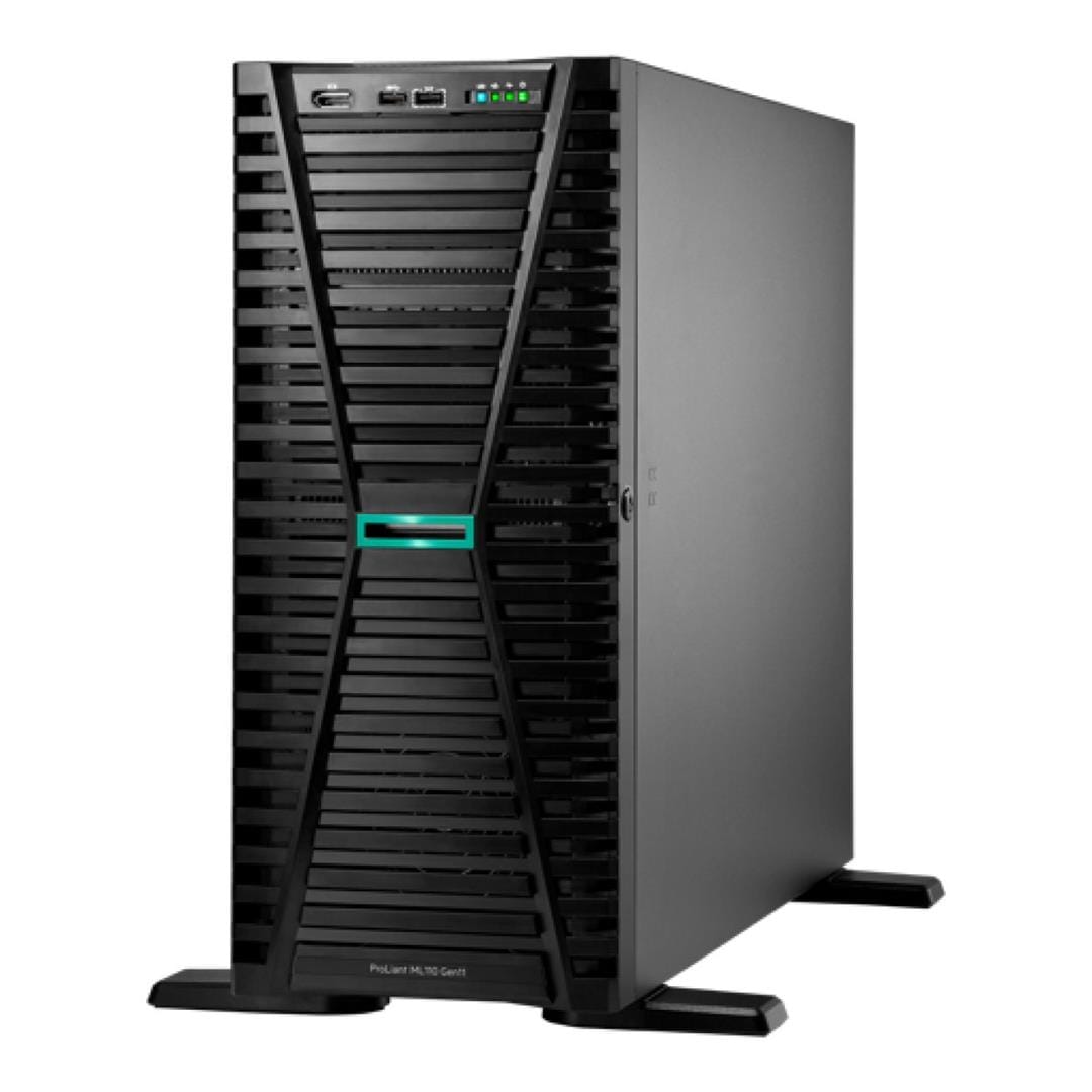 HPE ProLiant ML110 Gen11 Tower Server - Intel Xeon Gold 5416S 64GB RAM 2x960GB SSD 2x1000W P84637-425