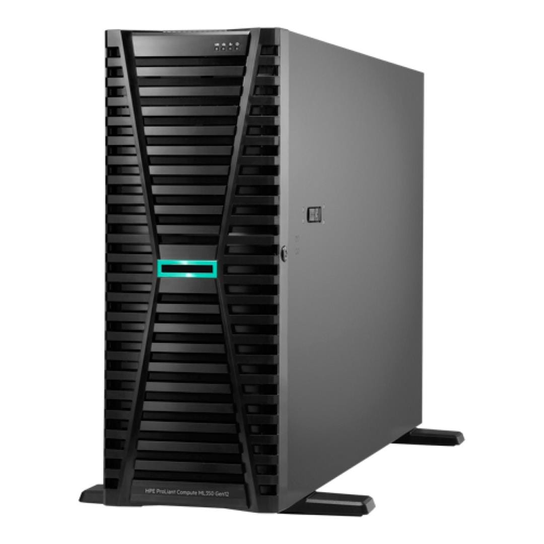 HPE ProLiant Compute ML350 Gen12 Tower Server - Intel Xeon 6515P 64GB RAM 2x480GB SSD 2x1000W P87795-425