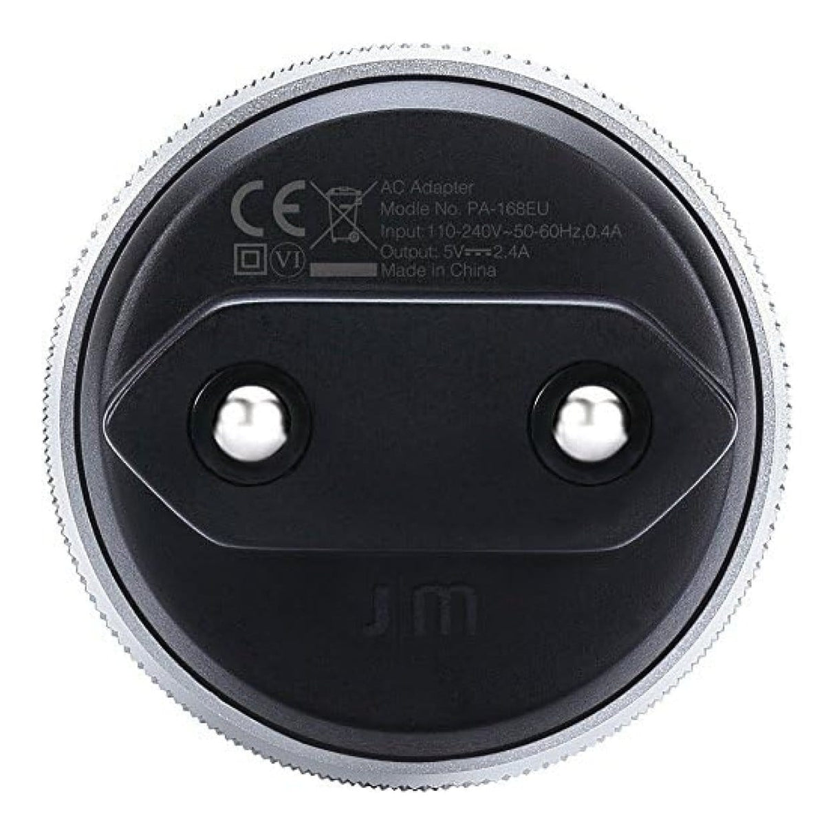 Just-Mobile Aluplug AC Adapter EU Plug PA-168EU