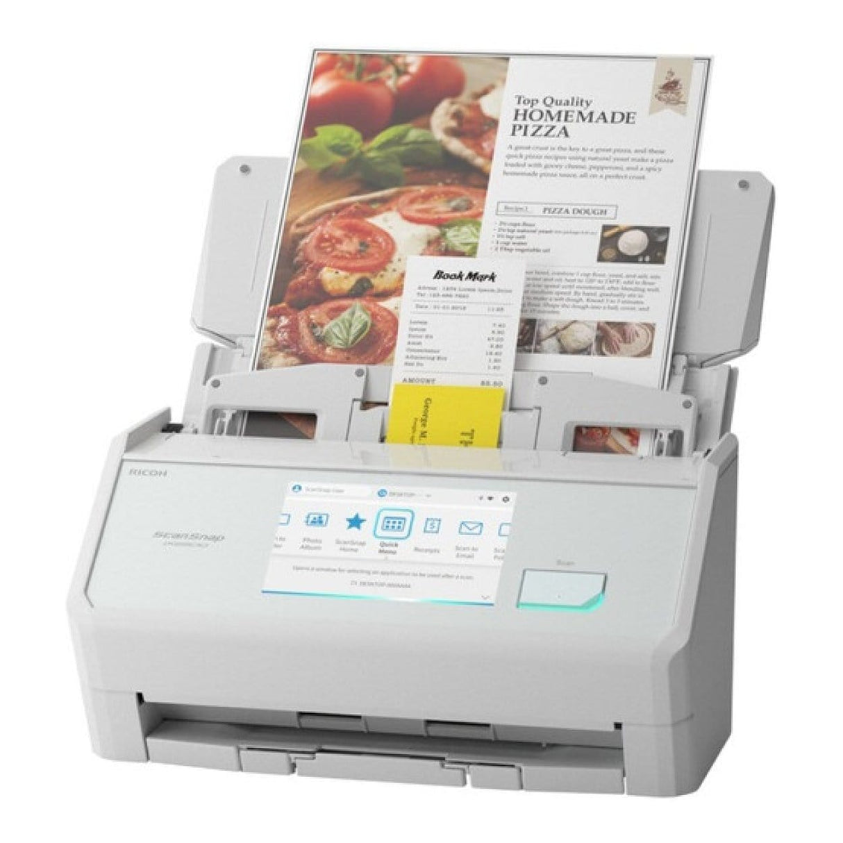 Ricoh ScanSnap iX2500 Desktop Scanner White PA03860-B101