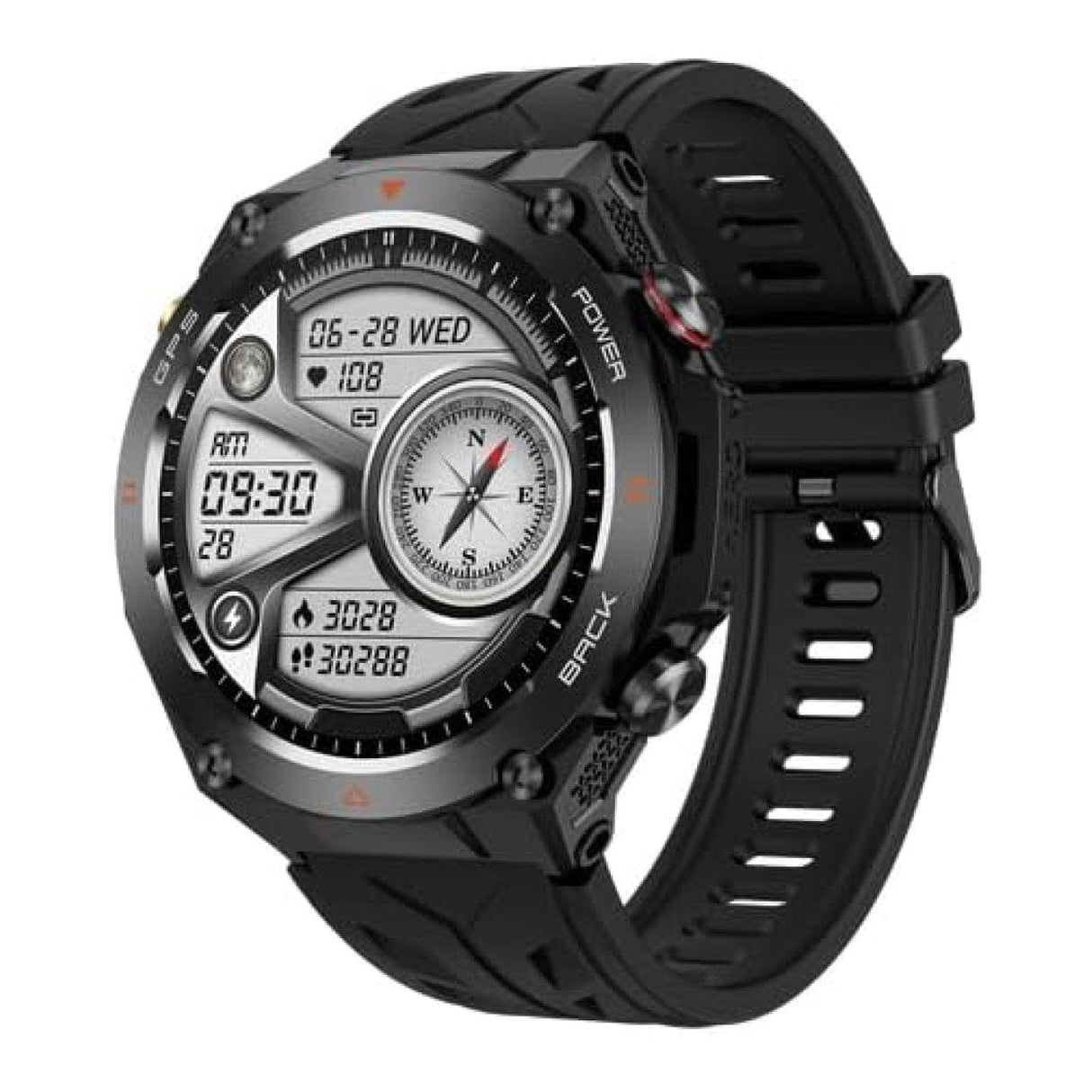 Polaroid Pulse GPS Smart Watch Black PA82