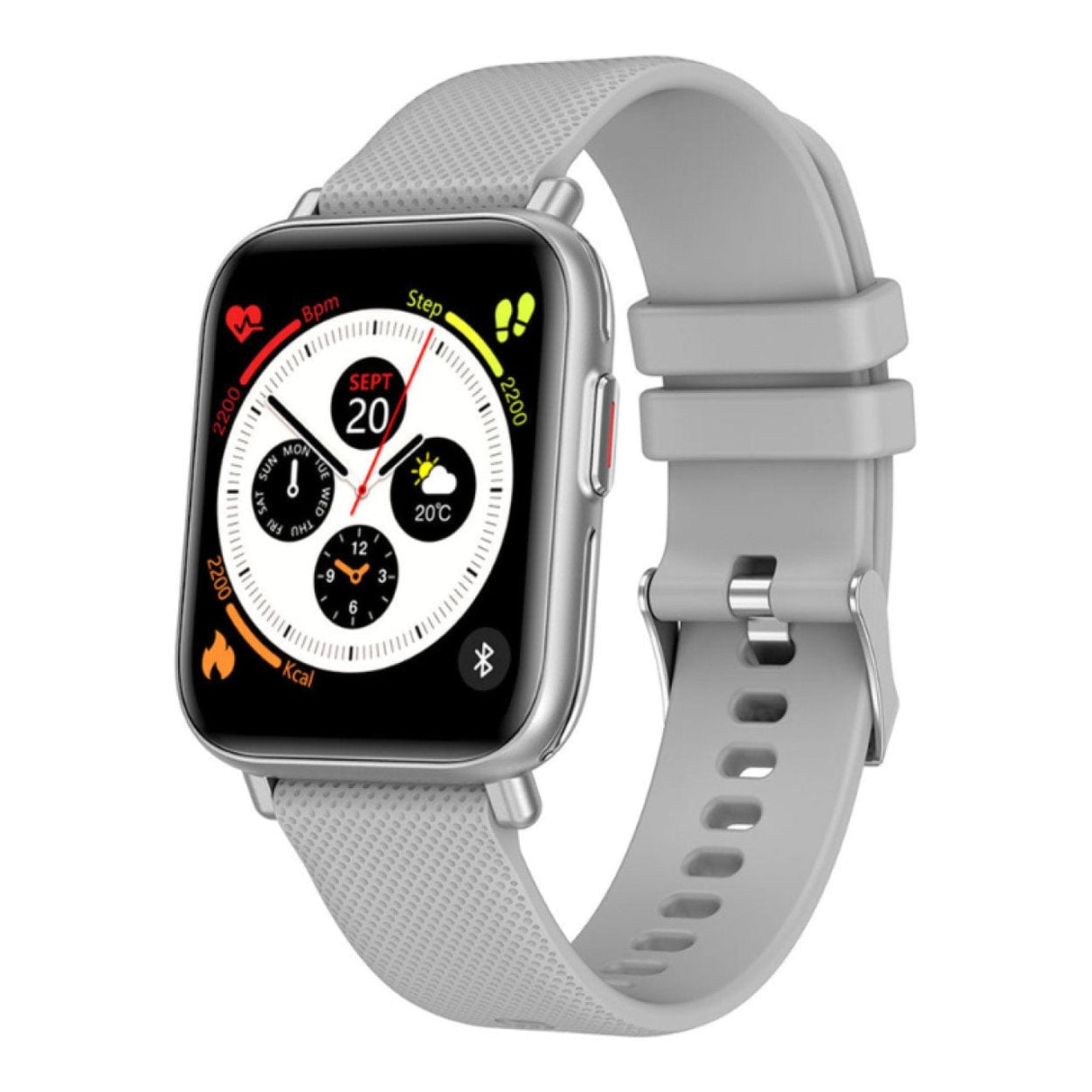 Polaroid PA87 Active Health Smartwatch Silver PA87SILVER