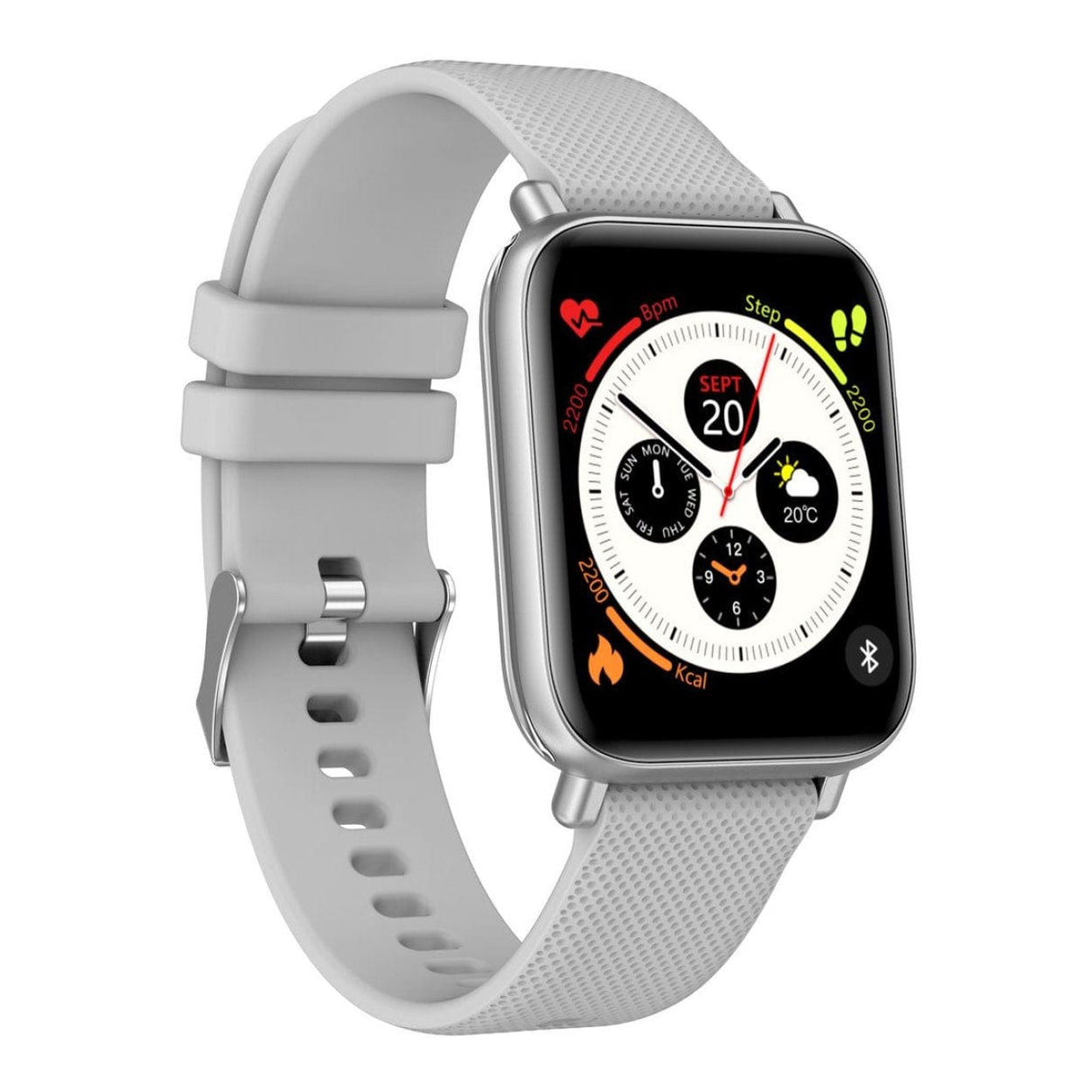 Polaroid PA87 Active Health Smartwatch Silver PA87SILVER