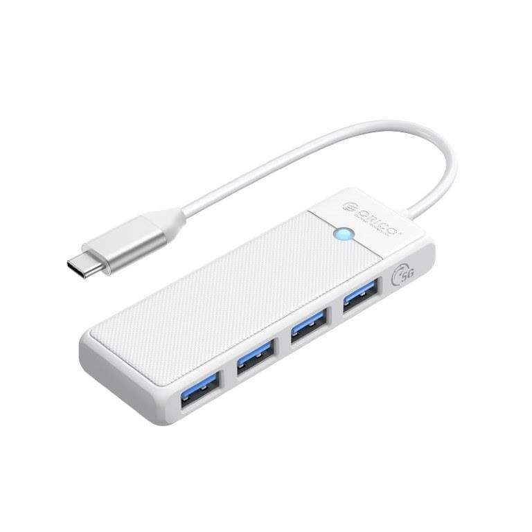 Orico PW Series 4-port USB Hub to Type-C White PAPW4A-C3-015-WH-EP