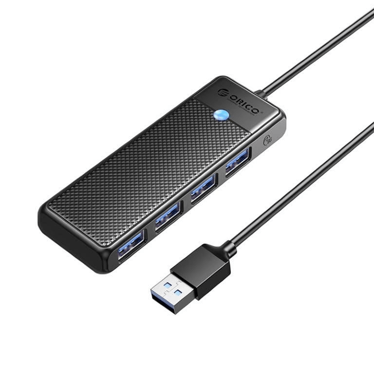 Orico PW Series 4-port USB Hub to Type-A Black PAPW4A-U3-015-BK-EP