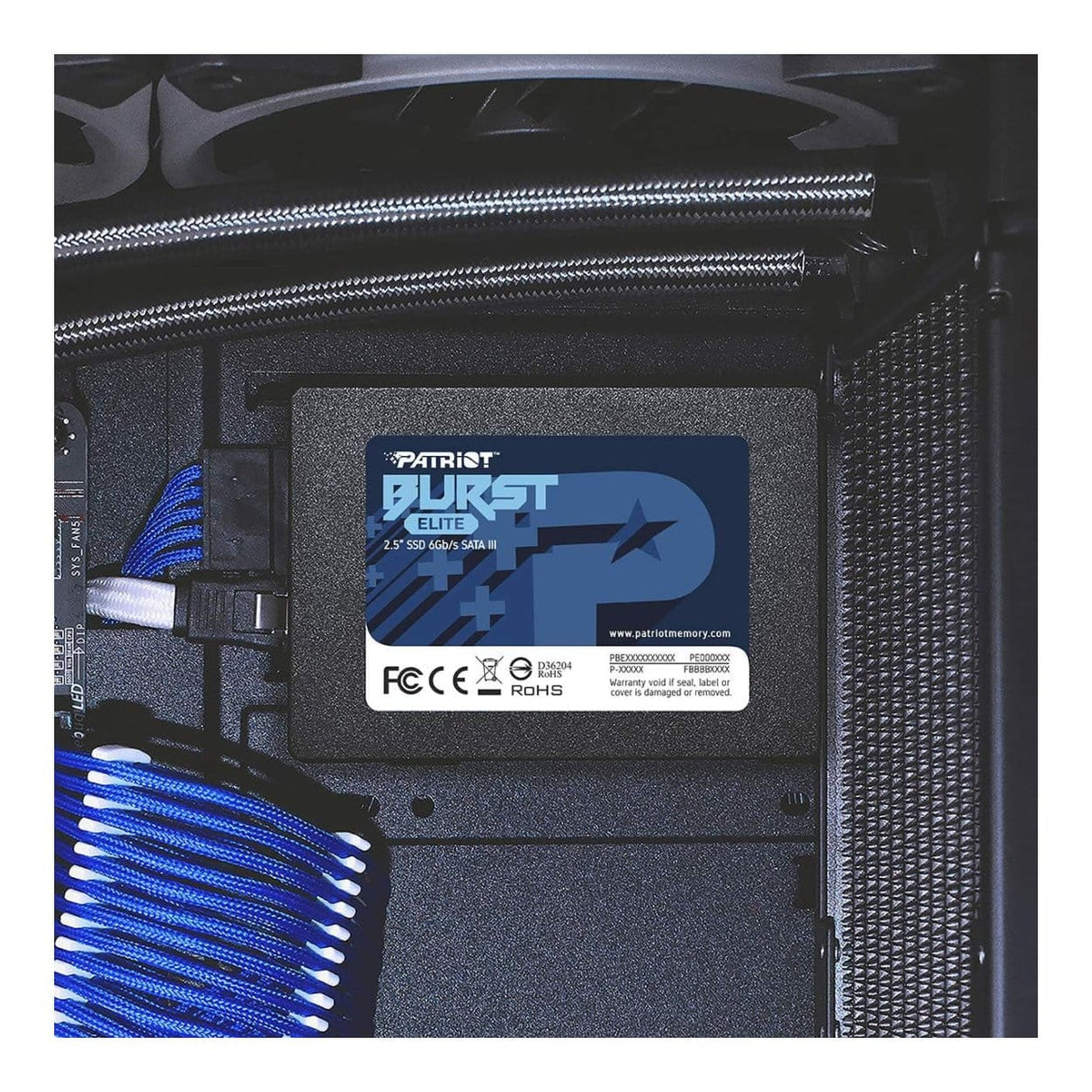 Patriot Burst Elite 2.5-inch 480GB SATA Internal SSD PBE480GS25SSDR