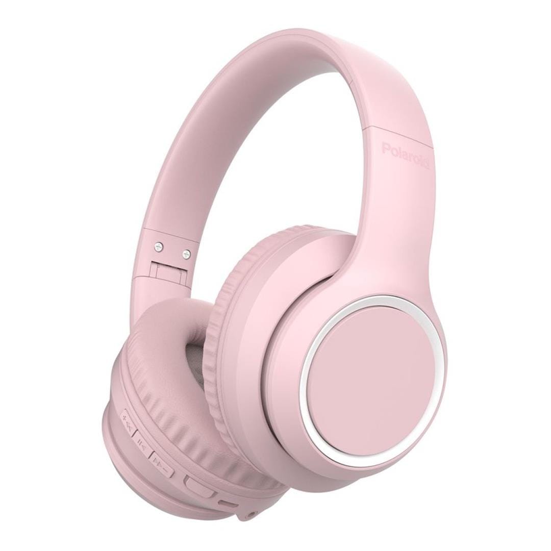 Polaroid PBH7002 Wireless Noise-Cancelling Headset Pink