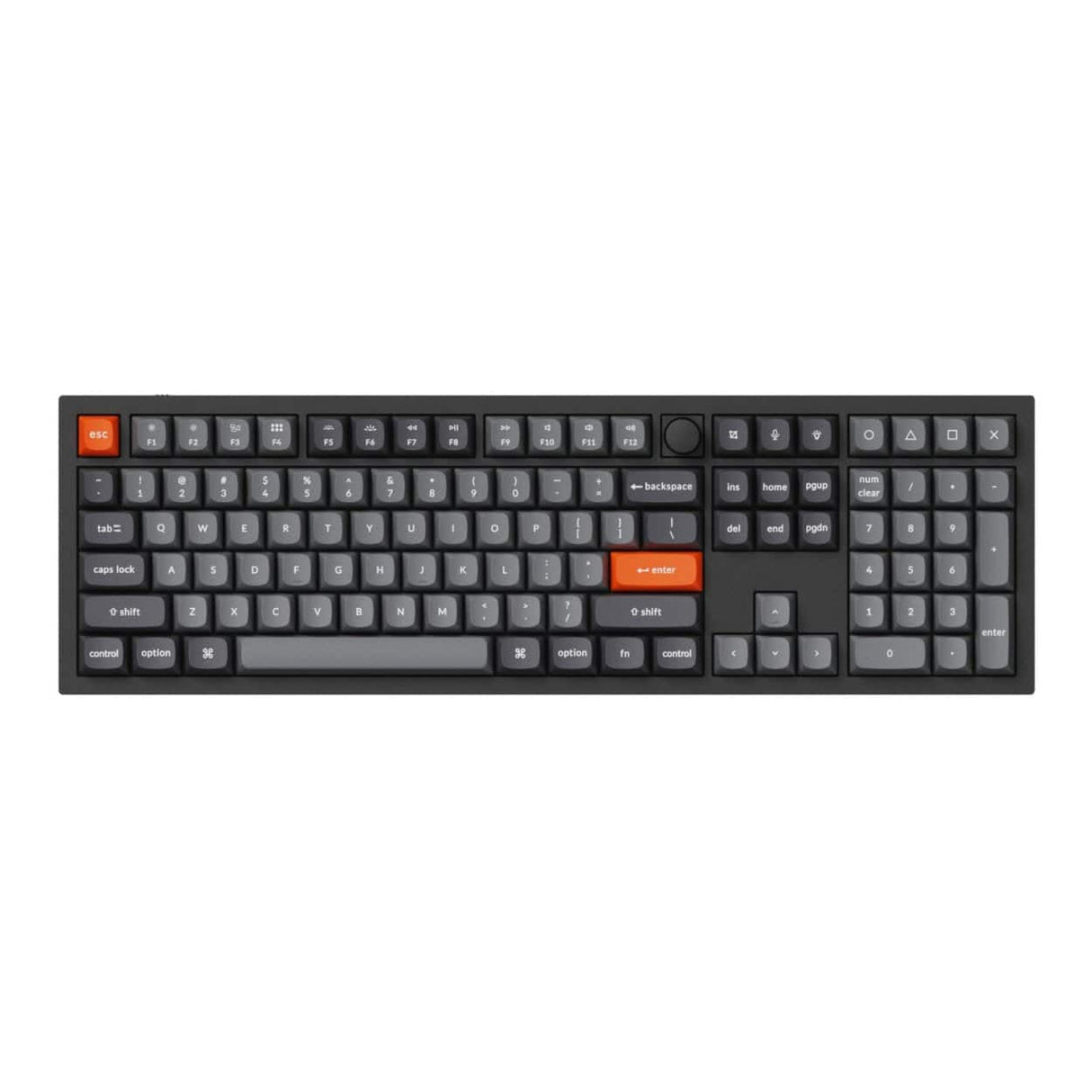 Keychron Double-Shot PBT OSA Profile Keycap Set Grey PBT-51