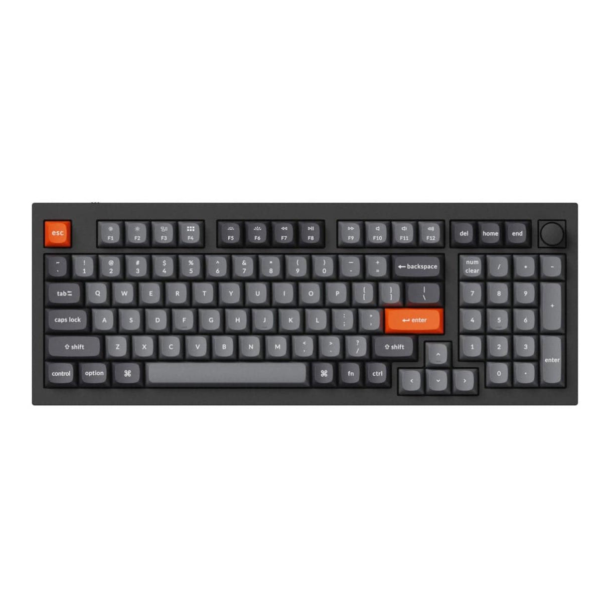 Keychron Double-Shot PBT OSA Profile Keycap Set Grey PBT-51