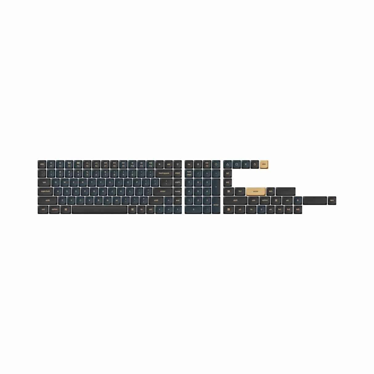 Keychron PBT-58 PBT LSA Knight Keycap Set V2 - Low Profile
