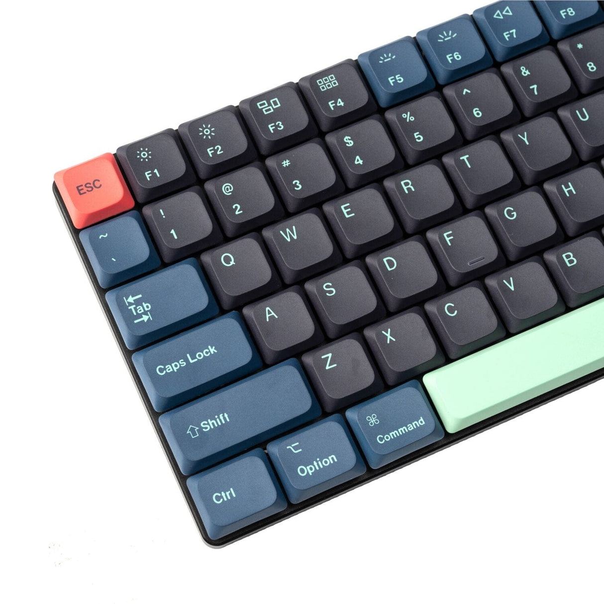 Keychron PBT-62 Low Profile Dye-Sub PBT LSA Full Set Keycap Set - Hacker Edition