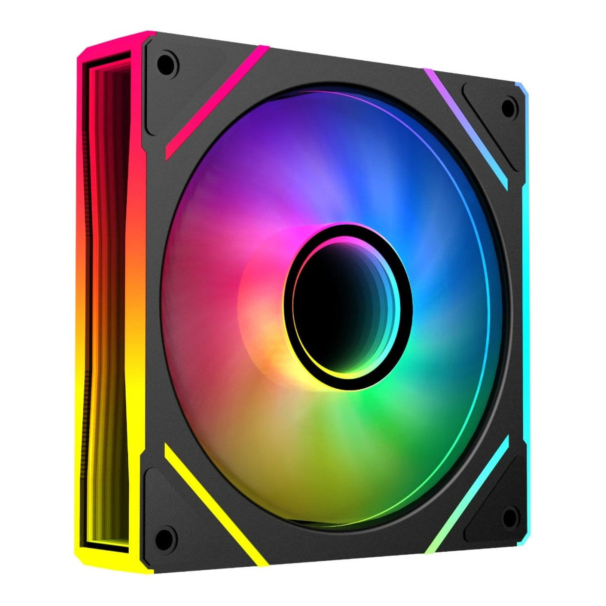 PCBuilder Storm Prism 120mm ARGB Fan - Black