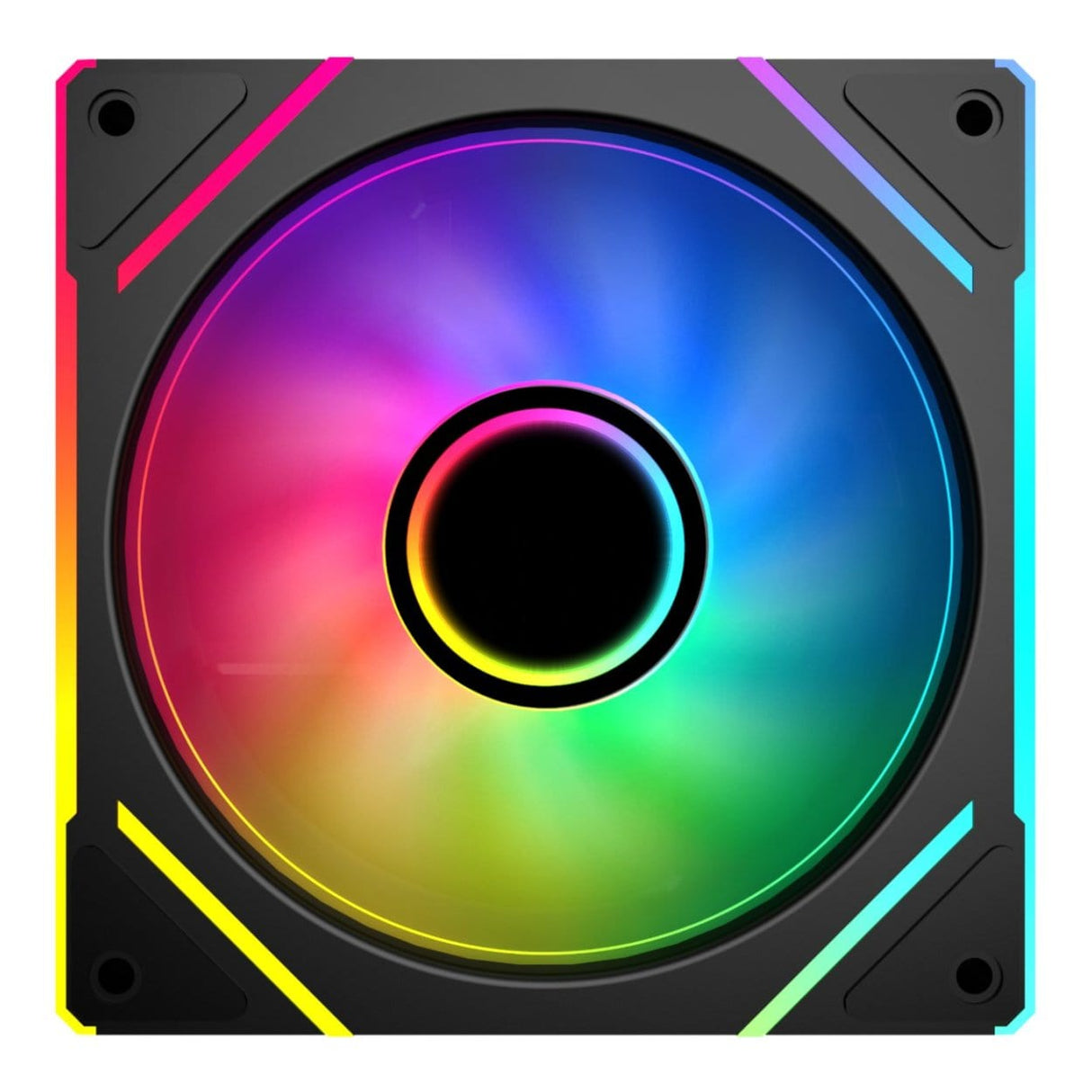PCBuilder Storm Prism 120mm ARGB Fan - Black