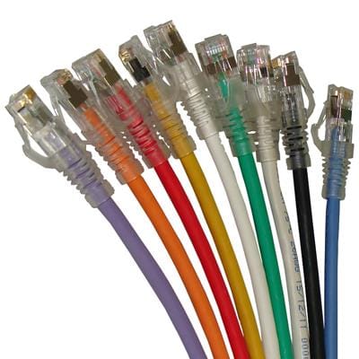 Molex 2m PowerCat 6A Shielded Patch Cord White PCD-07001-0W