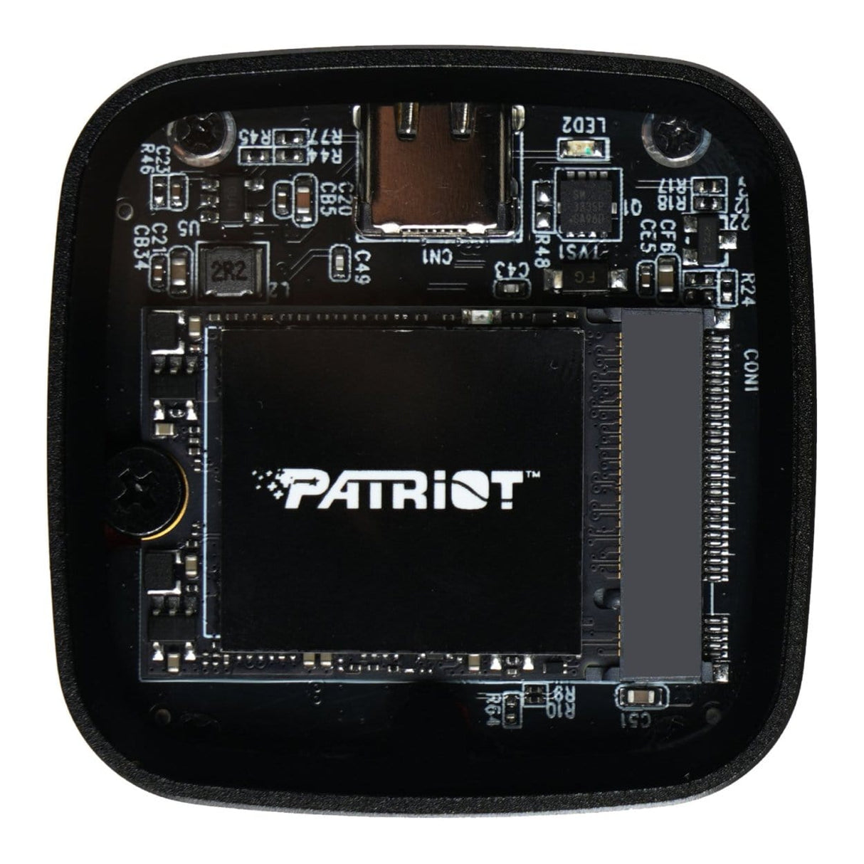 Patriot PDP31 2TB Type-C Red and Black External SSD PDP312TB23UCK