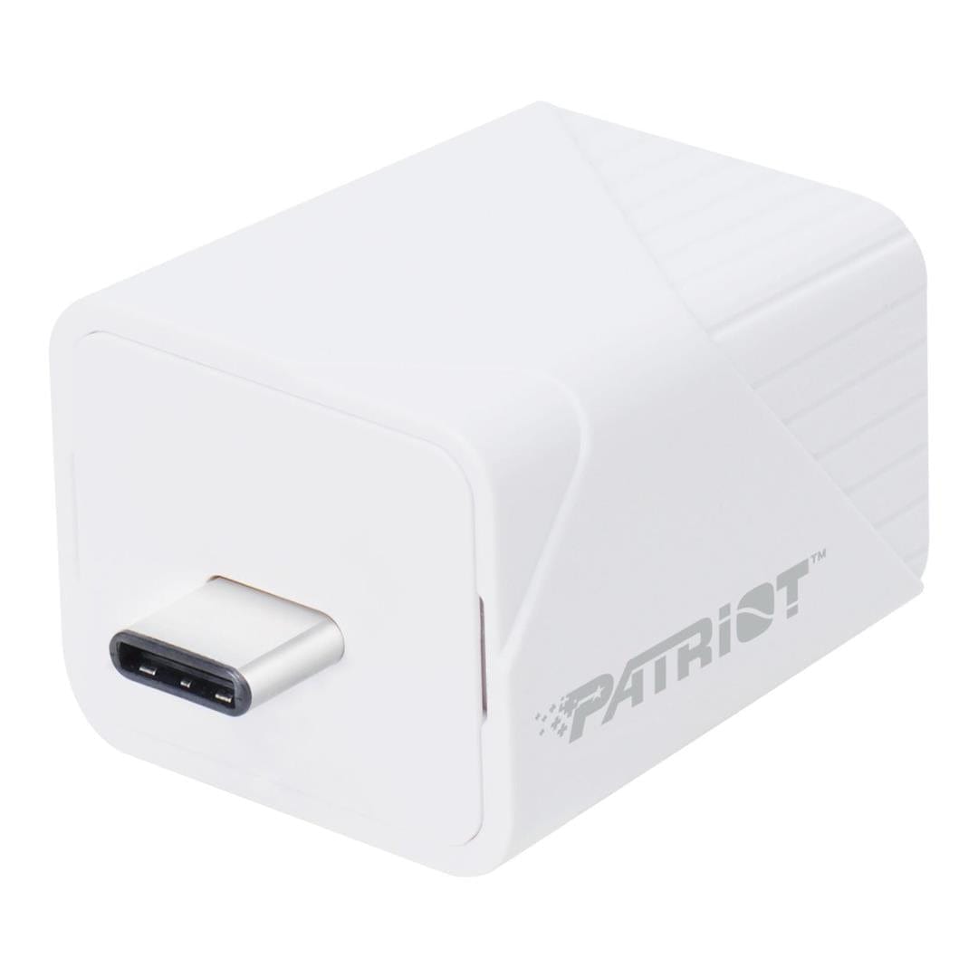 Patriot iLuxe Cube 1TB Type-C Smart External SSD White PI1TBCUW30C