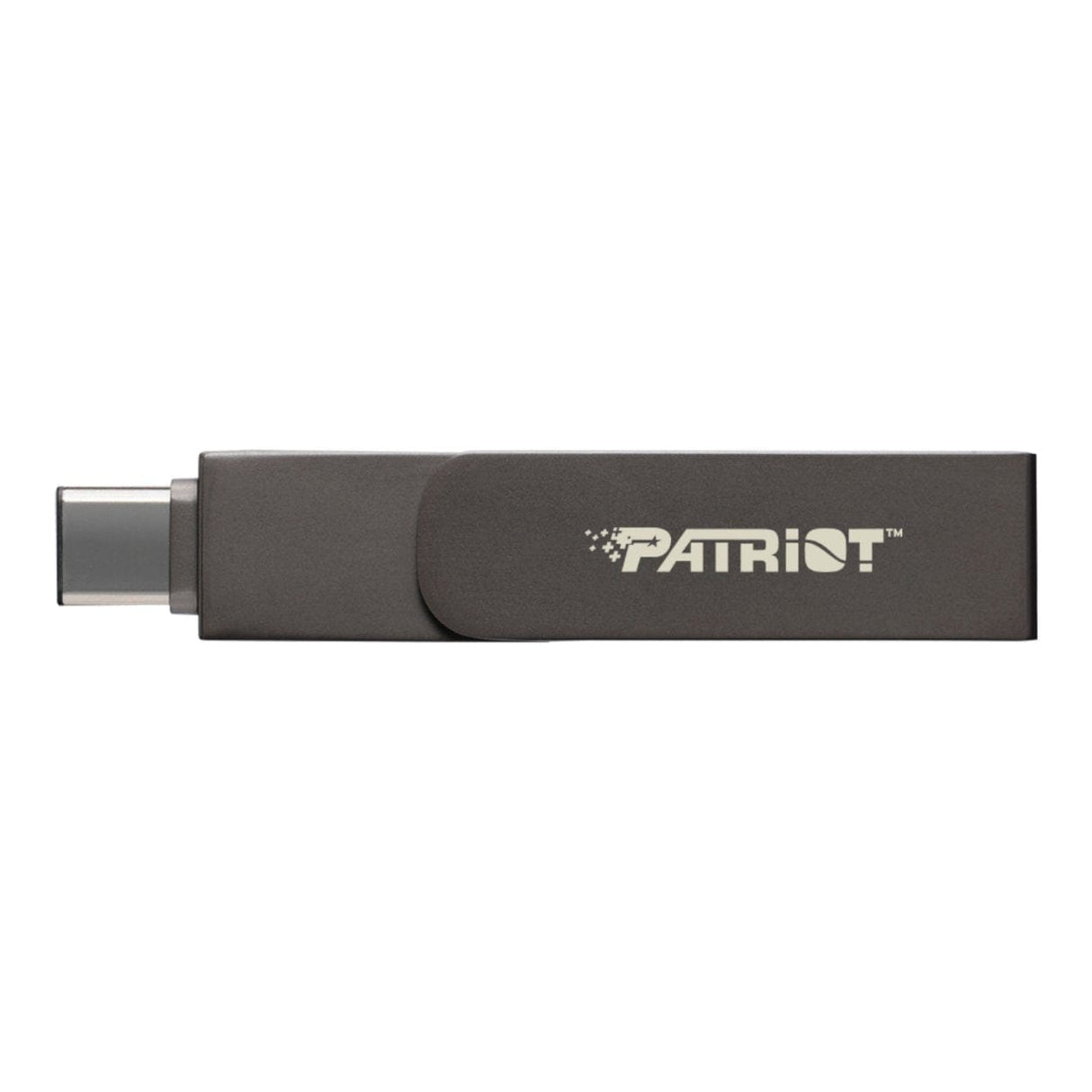 Patriot iLuxe Stick C 256GB USB-C and Lightning Black USB Flash Drive PI256GSKM30CL