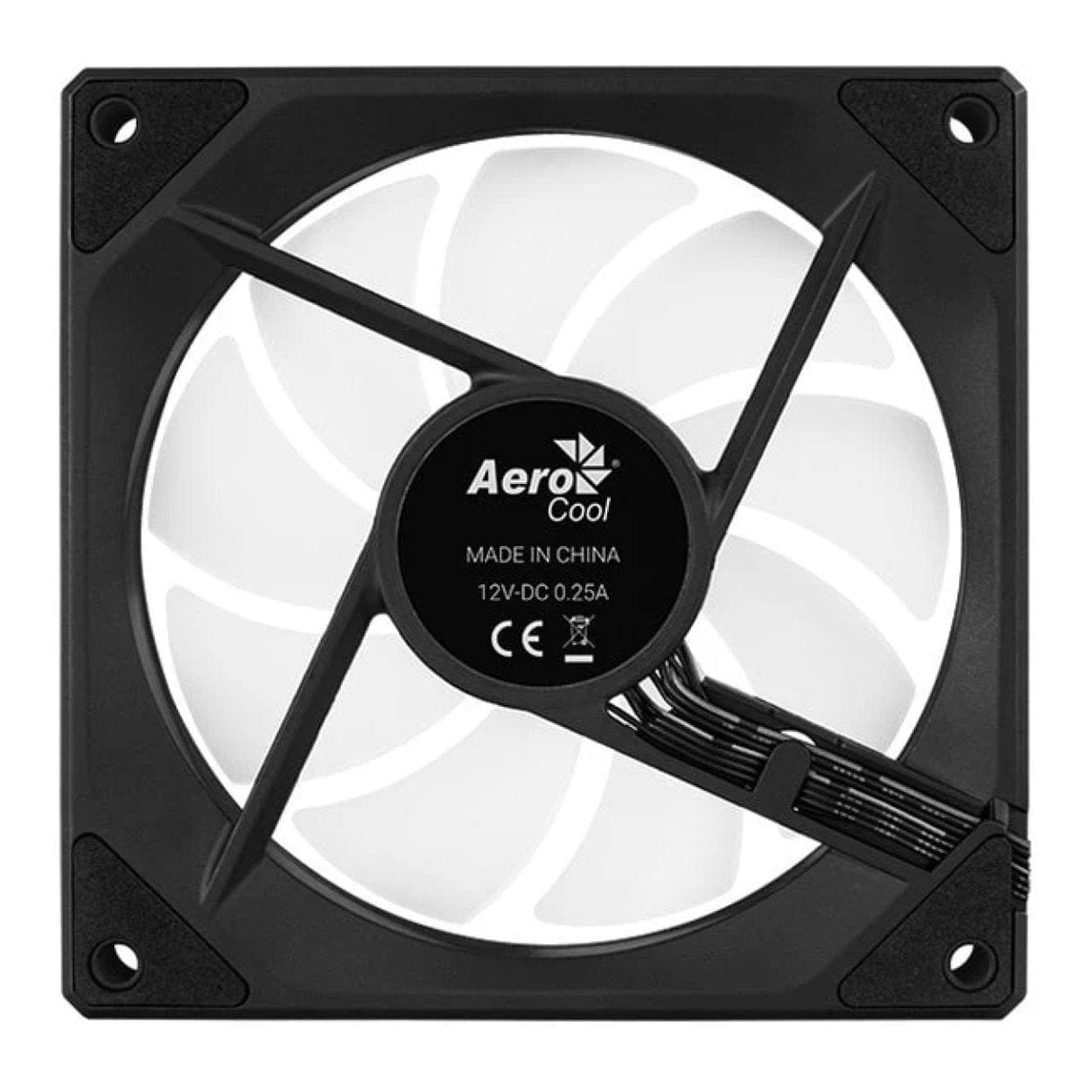 Aerocool Phantom M-3 120mm Infinity Mirror ARGB Fan - Black PM3-120 PWN ARGB-B