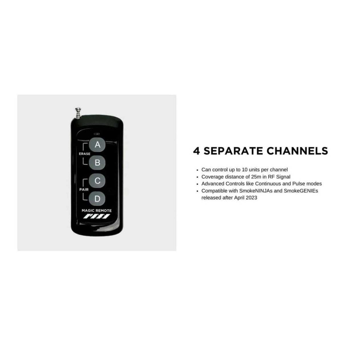 PMI Gear 4-Channel Magic Remote PMI-AC-MAGIC