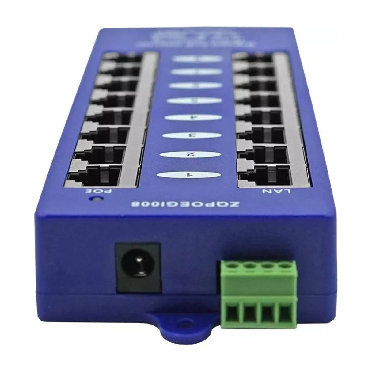 Scoop 8-port Gigabit Passive PoE Injector POE-8G