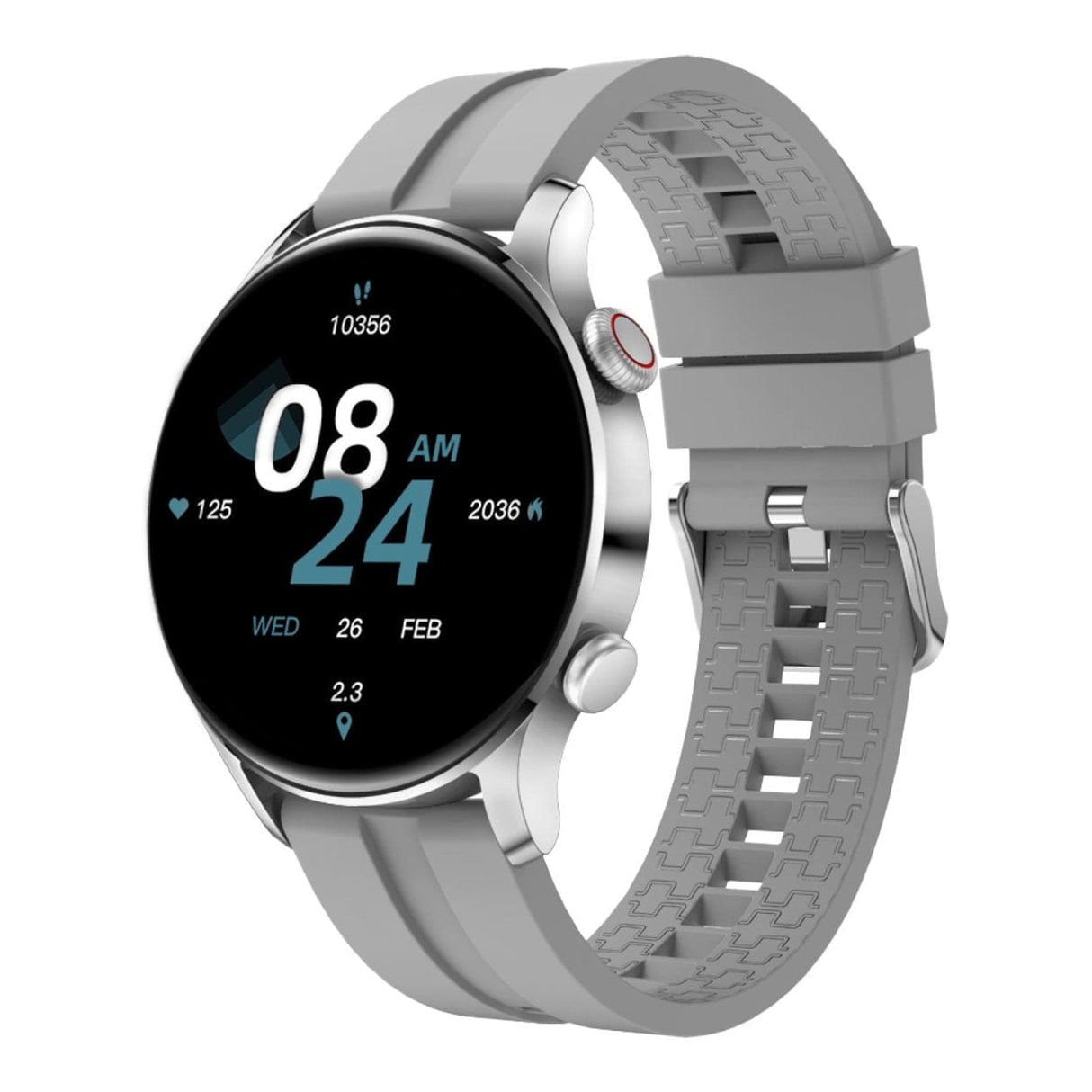 Polartec POLS11SL Fit Sports Watch Silver