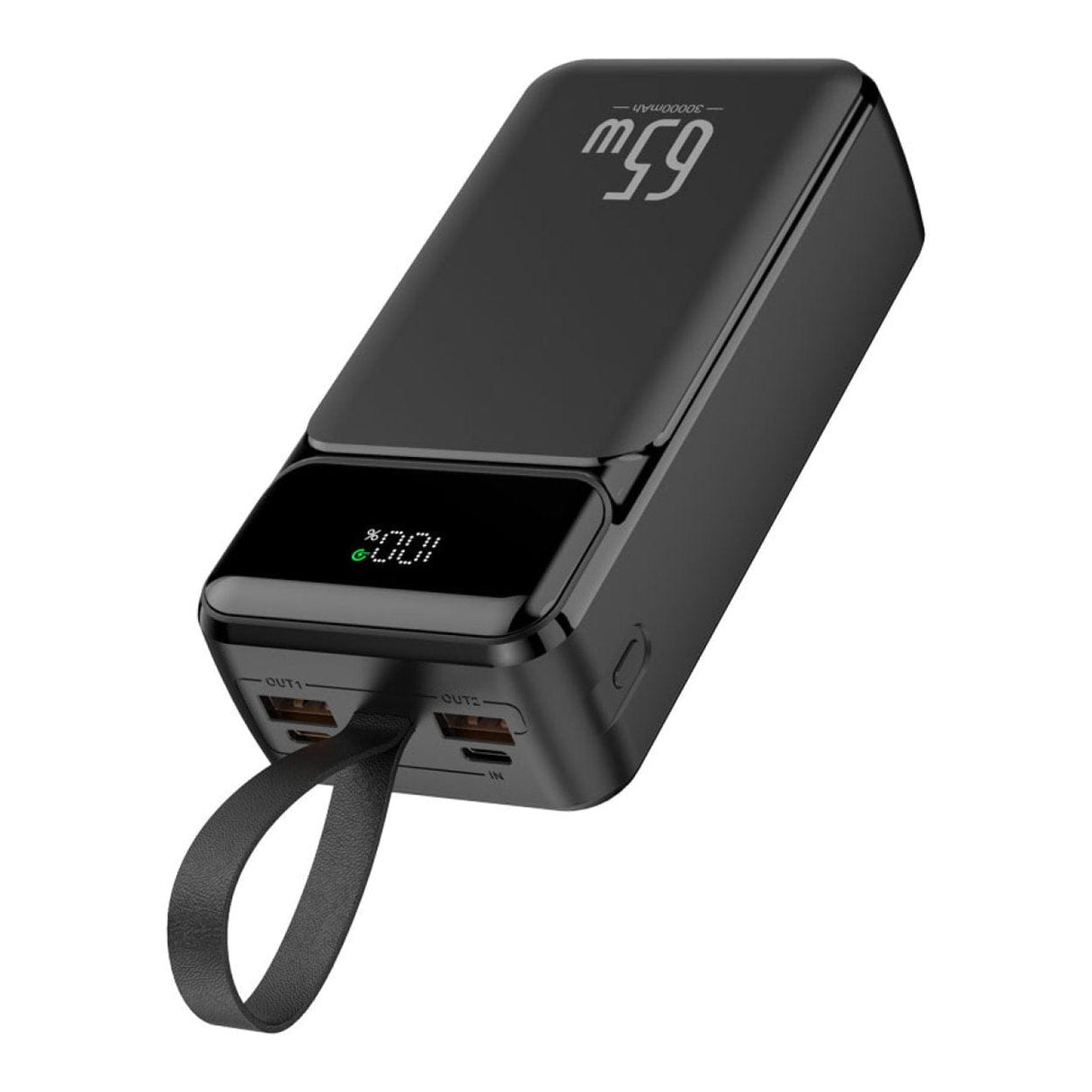 LinkQnet 65W 27000mAh Power Bank Black POWERBANK-TPBQ34-BLK