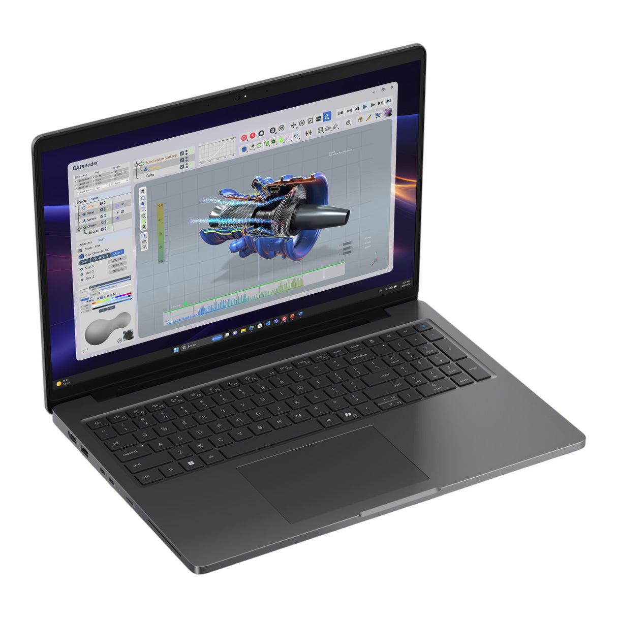 Dell Pro Precision 5 16-inch WUXGA AI Mobile Workstation - Intel Core Ultra 7 366H 32GB RAM 1TB SSD RTX PRO 2000 Win 11 Pro