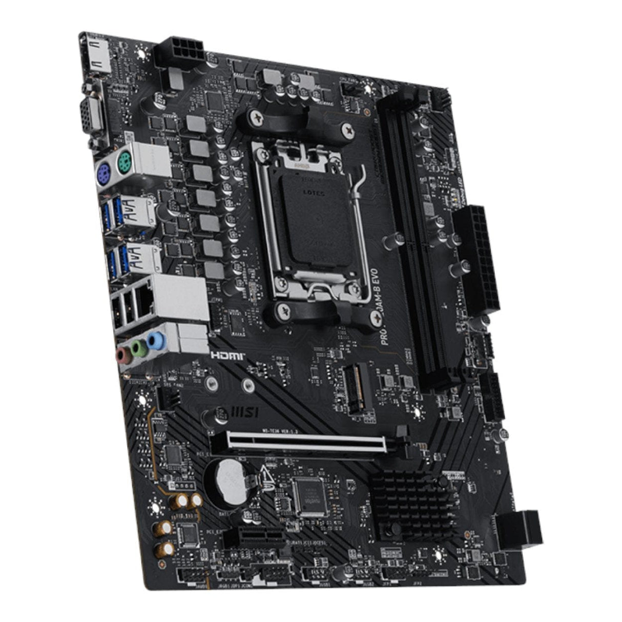 MSI PRO A620AM-B EVO AMD Socket AM5 micro-ATX Motherboard