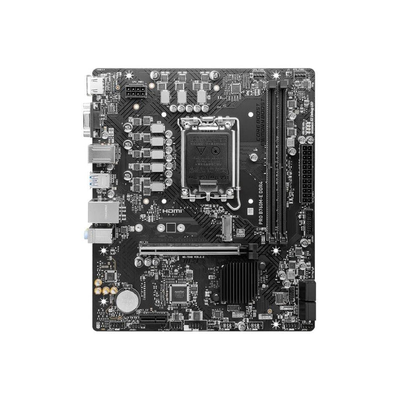 MSI Pro B760M-E DDR4 Intel LGA 1700 micro ATX Motherboard
