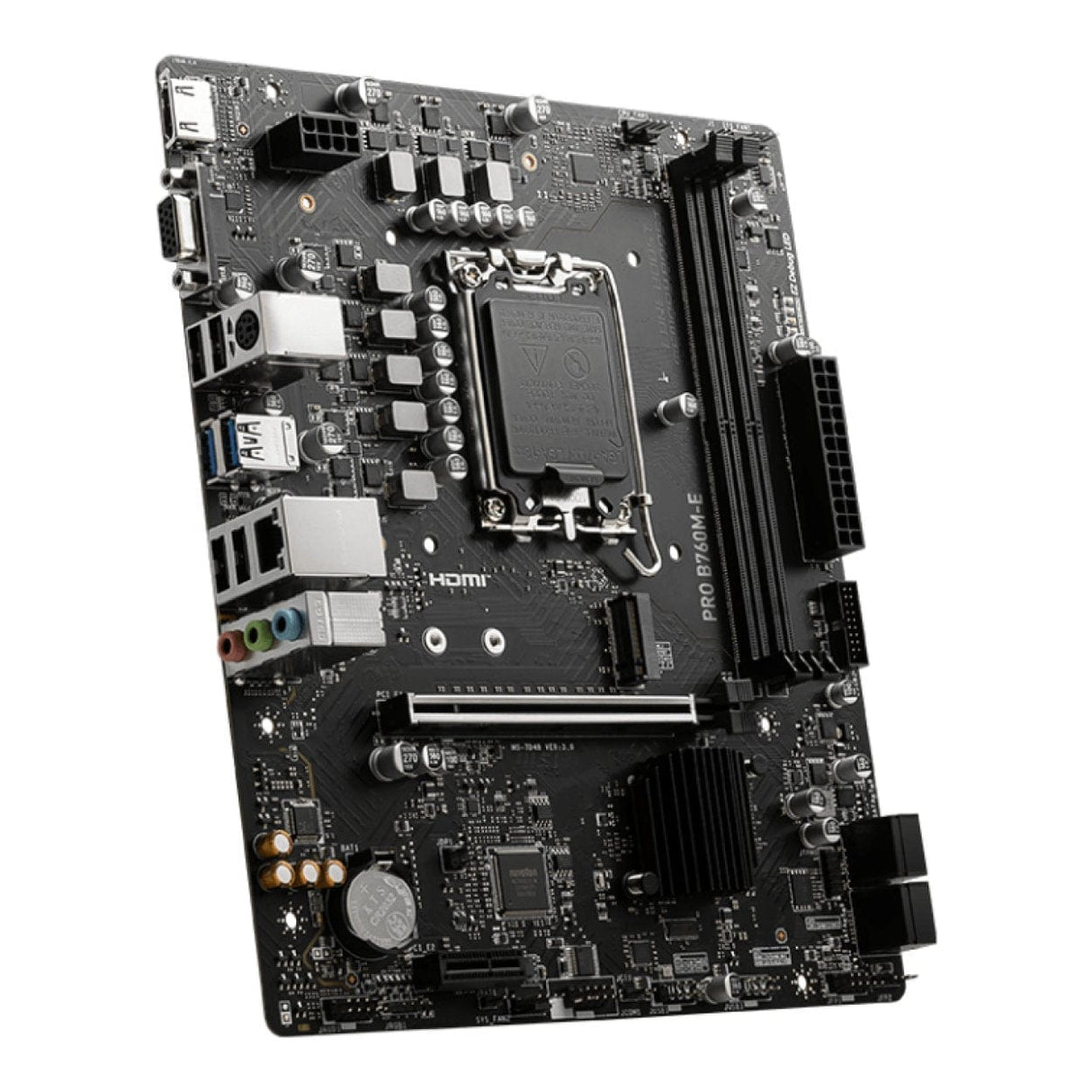 MSI Pro B760M-E Intel LGA 1700 micro ATX Motherboard