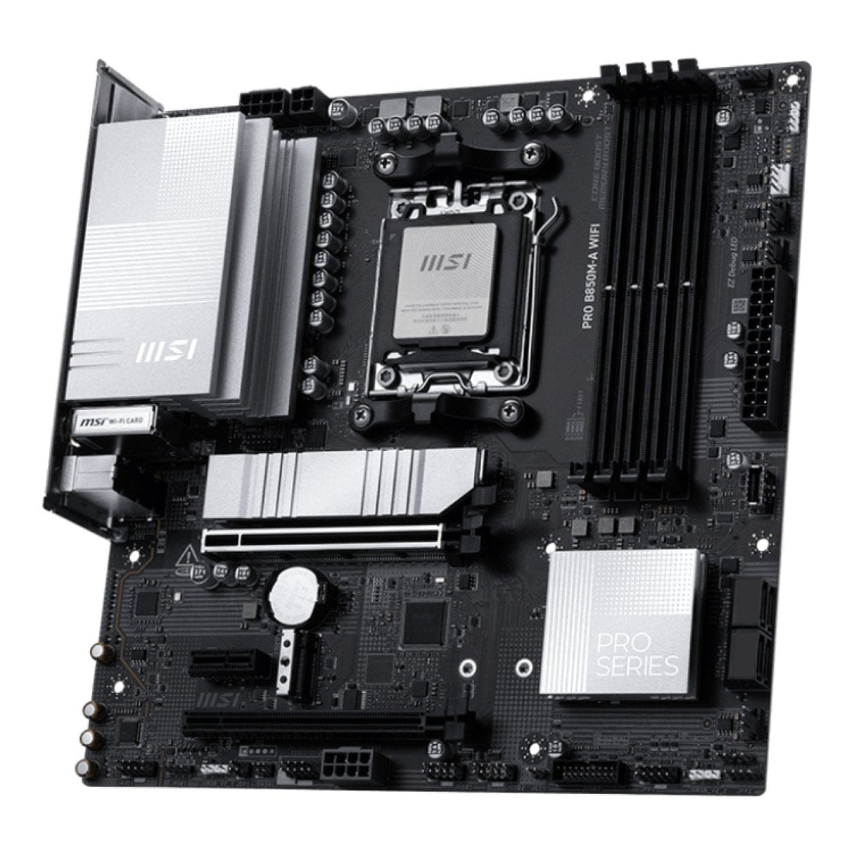 MSI Pro B850M-A Wi-Fi AMD Socket AM5 DDR5 M-ATX Motherboard