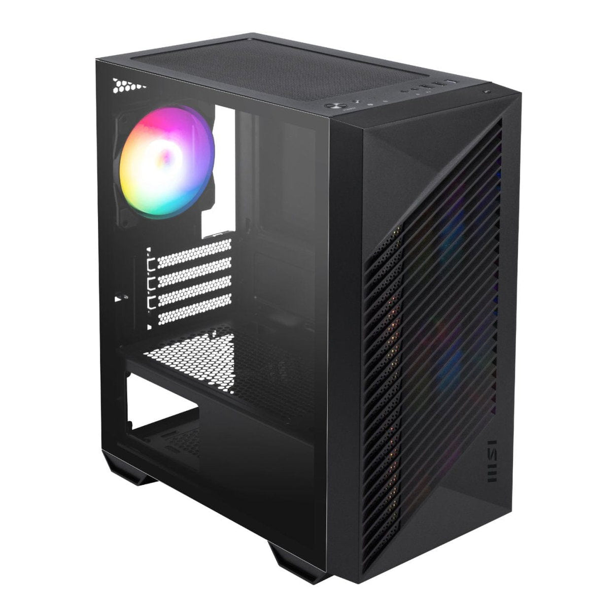 MSI PRO FORGE M050A Micro-ATX Gaming PC Case Black