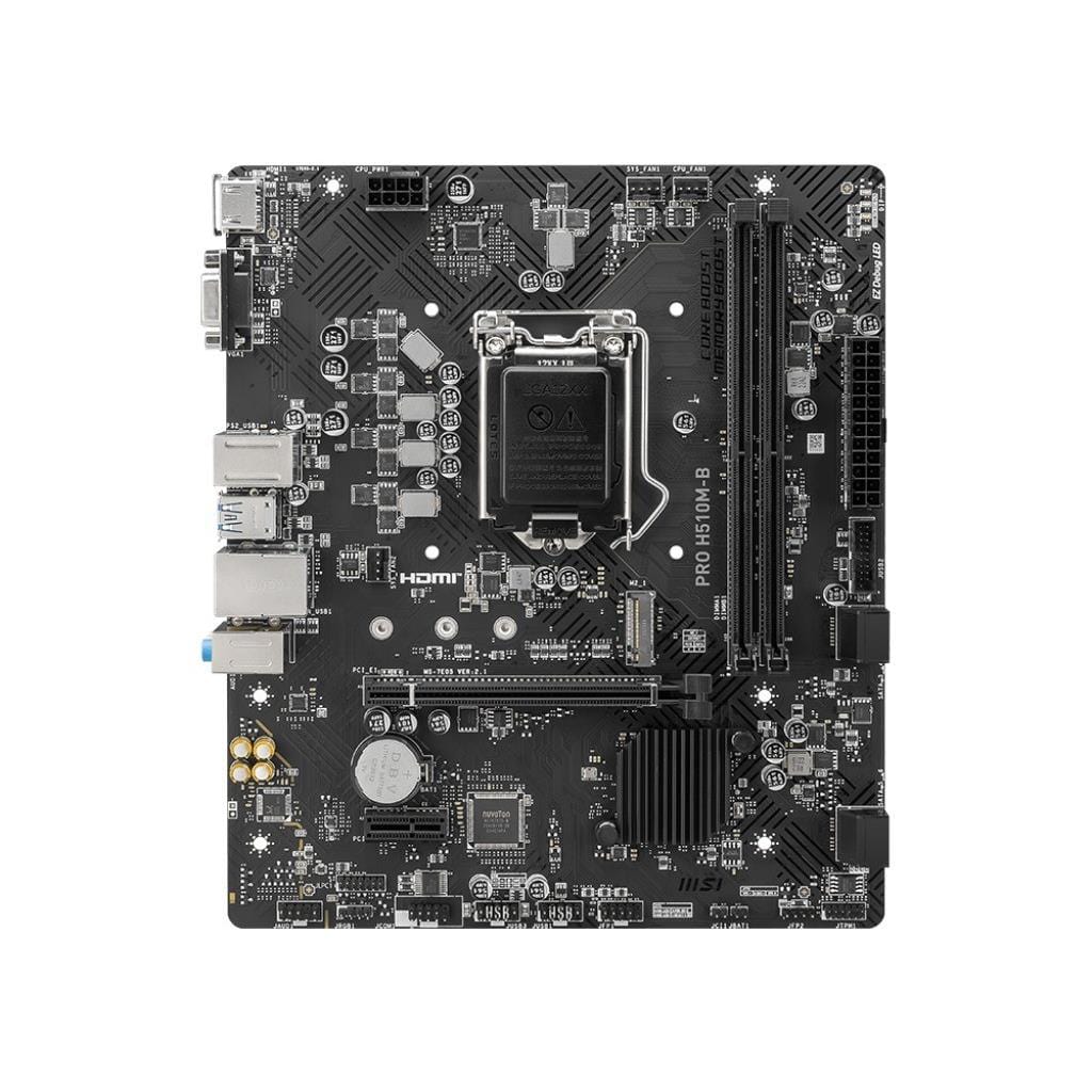 MSI Pro H510M-B Intel LGA 1200 micro ATX Motherboard