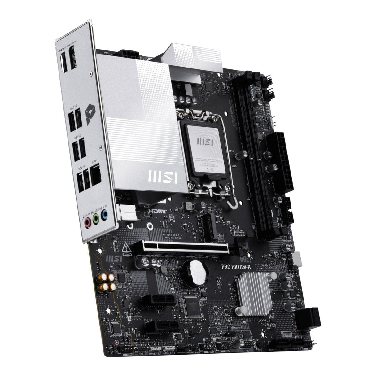 MSI Pro H810M-B Intel LGA 1851 micro ATX Motherboard