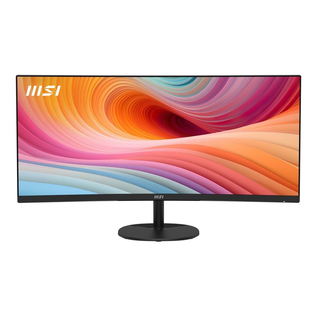 MSI Pro MP341CQ E12 34-inch 3440 x 1440p UWQHD 21:9 120Hz 1ms LED VA Productivity Curved Monitor