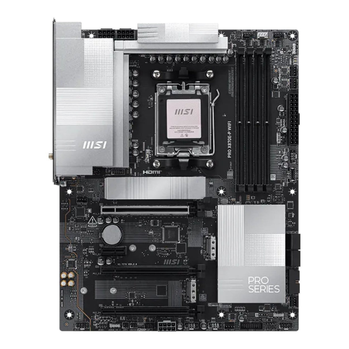MSI Pro X870E-P Wi-Fi AMD Socket AM5 ATX Motherboard