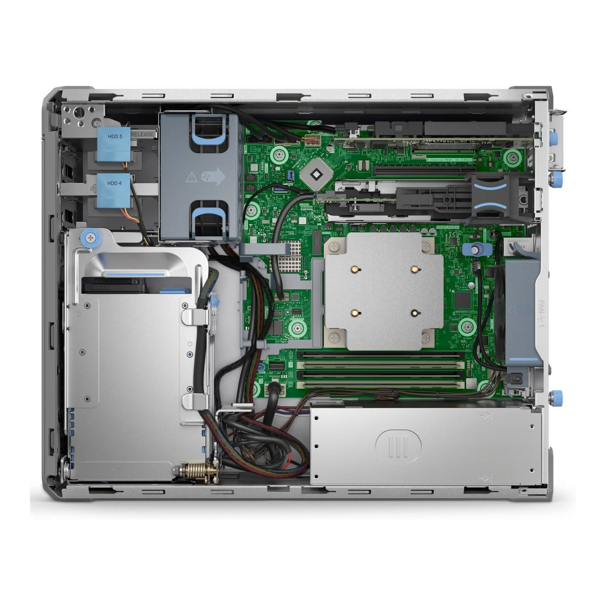 Dell PowerEdge T160 3U Tower Server - Intel Xeon 6325P 960GB SSD 32GB RAM 300W