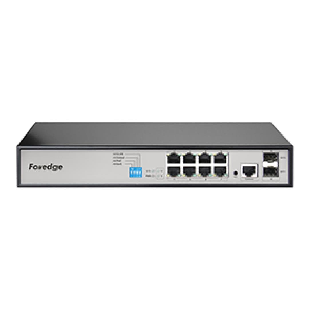 Foredge PS2010G 8-Port Gigabit Ethernet PoE Managed Switch