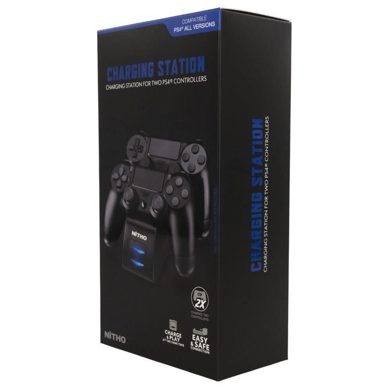Nitho PS4 Charging Station for Controllers PS4-CHST-K