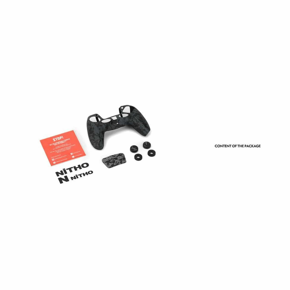 Nitho PS5 Gaming Kit Camo Skin PS5-PGMK-CMO
