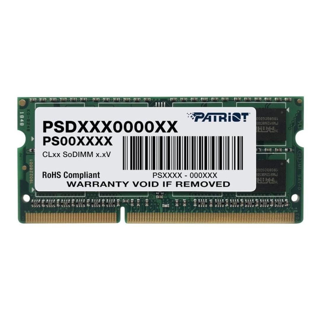 Patriot PSD38G16002S Memory Module 8GB DDR3 1600MHz
