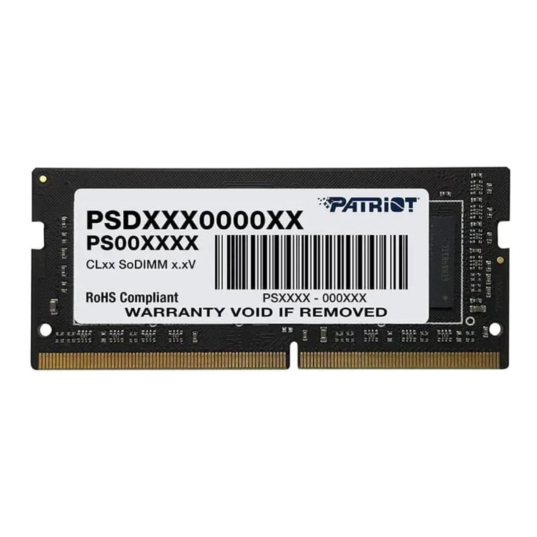 Patriot Signature Line 8GB DDR4 3200MHz SODIMM Memory Module PSD48G320081S